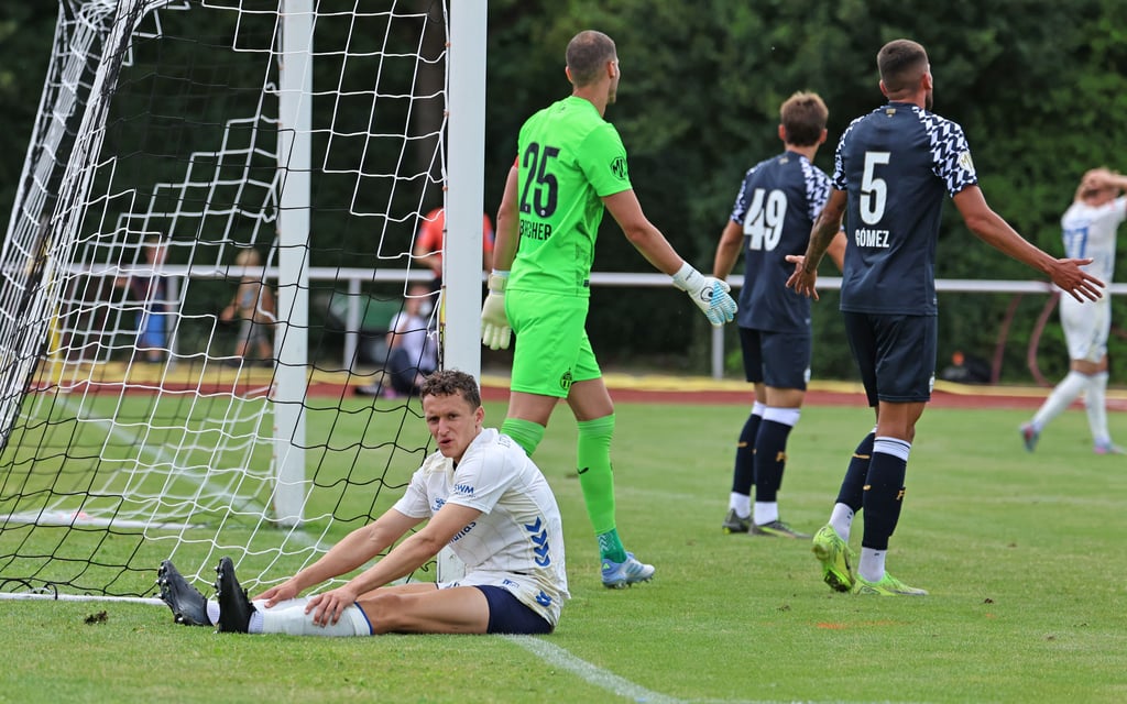 Es gab beim 0:2 gegen den FC Zürich viele Momente, wo Martijn Kaars (Foto) und den anderen Magdeburg-Spielern deutlich die Unzufriedenheit anzusehen war.