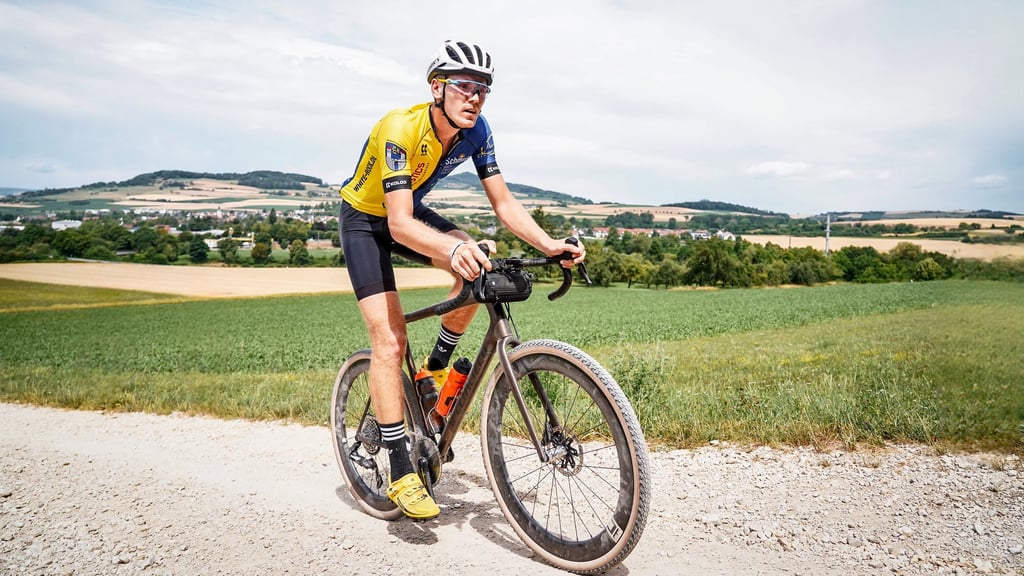 Pascal Söhner auf dem Gravelbike