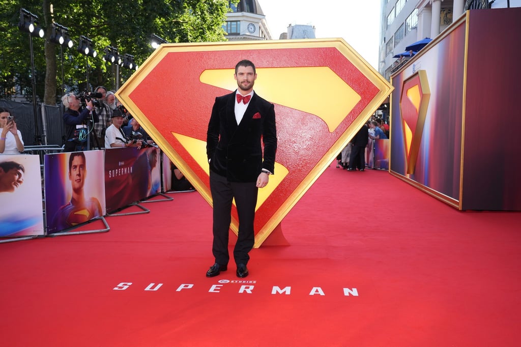 David Corenswet nimmt an einer „Superman“-Fan-Veranstaltung im Cineworld Leicester Square teil.