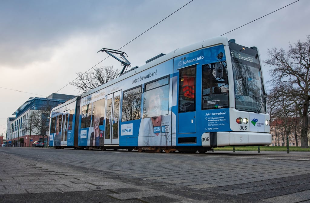 Straßenbahnfahren in Dessau wird teurer.