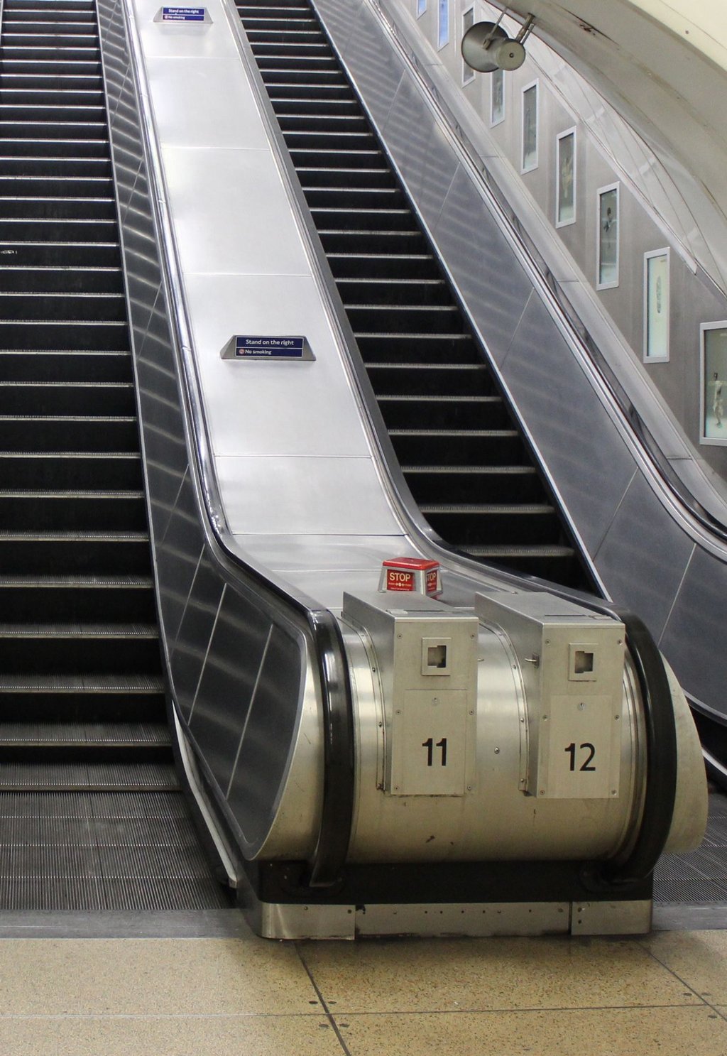 Hier rutschte James Bond: In „Skyfall“ ist diese Rolltreppe Schauplatz eines Stunts von Daniel Craig (Archivbild).