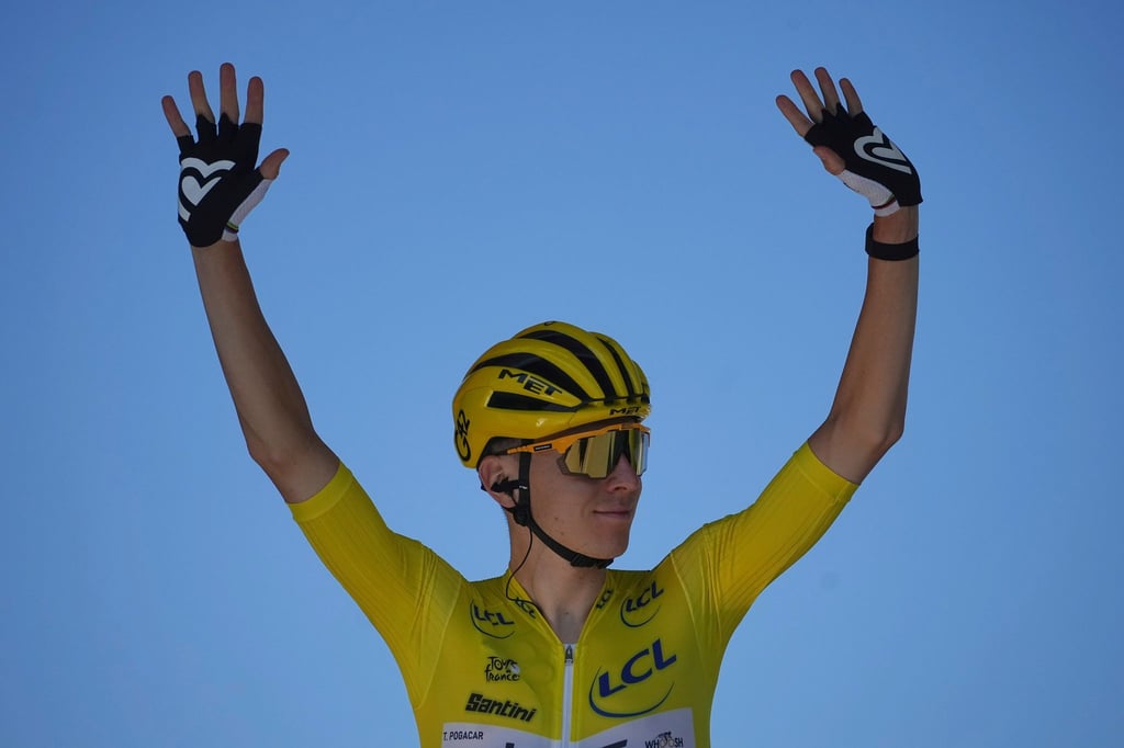Plant Start bei der Vuelta: Rad-Superstar Tadej Pogacar.