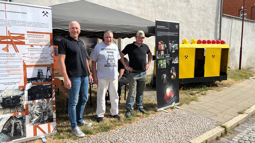 Der Montanverein Ostharz hat sich erstmals auf dem Sommermärchen präsentiert.