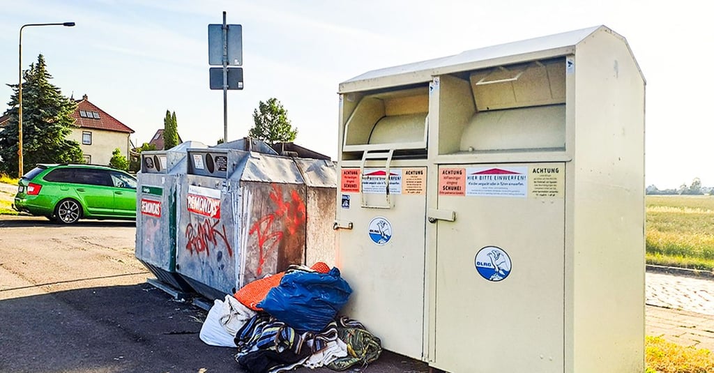 Die Altkleidercontainer auf dem Freibad-Parkplatz in der Breitscheidstraße in Oschersleben sind bereits vor ein paar Tagen entfernt worden.