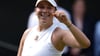 Amanda Anisimova feiert ihren Finaleinzug in Wimbledon