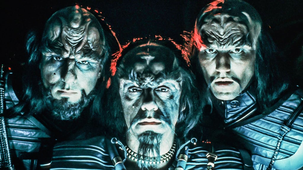 Wie ein echter Klingone sprechen? Die Kreisvolkshochschule macht’s möglich: Inspiriert von Figuren wie Commander Kruge (M.), Torg (R.) und Maltz (L.) aus „Star Trek III“ lernen Fans im Oktober online die Sprache der galaktischen Krieger.