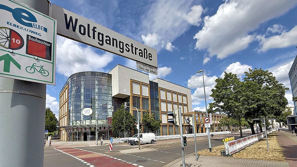 Ab Montag, dem 14. Juli, beginnen die Bauarbeiten in der Dessauer Wolfgangstraße.