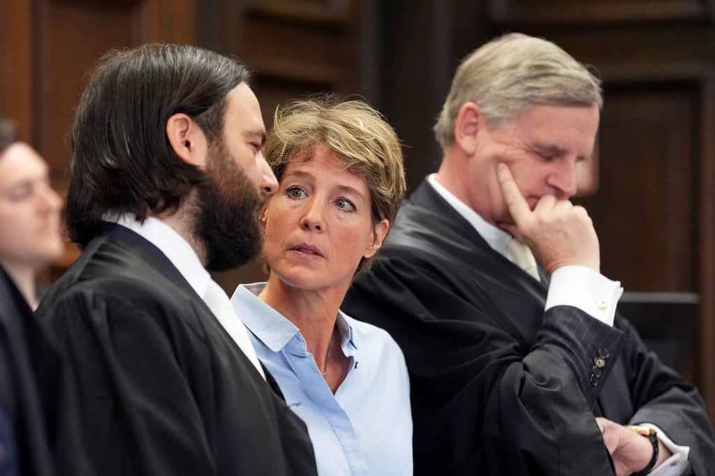 Christina Block wird vorgeworfen, die Entführung zweier ihrer Kinder in Auftrag gegeben zu haben.