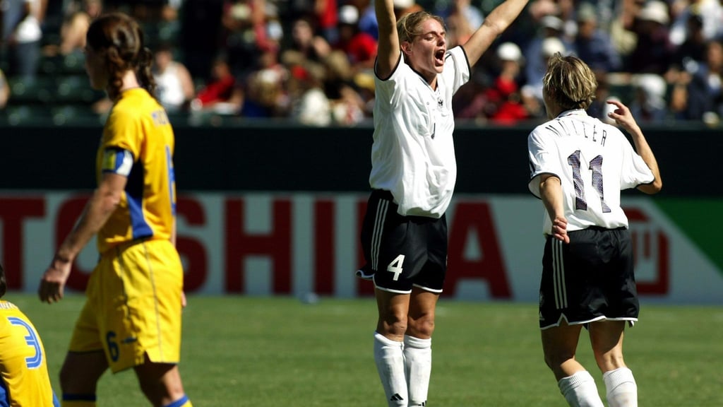 Golden Goal im WM-Finale gegen Schweden: Nia Künzer.
