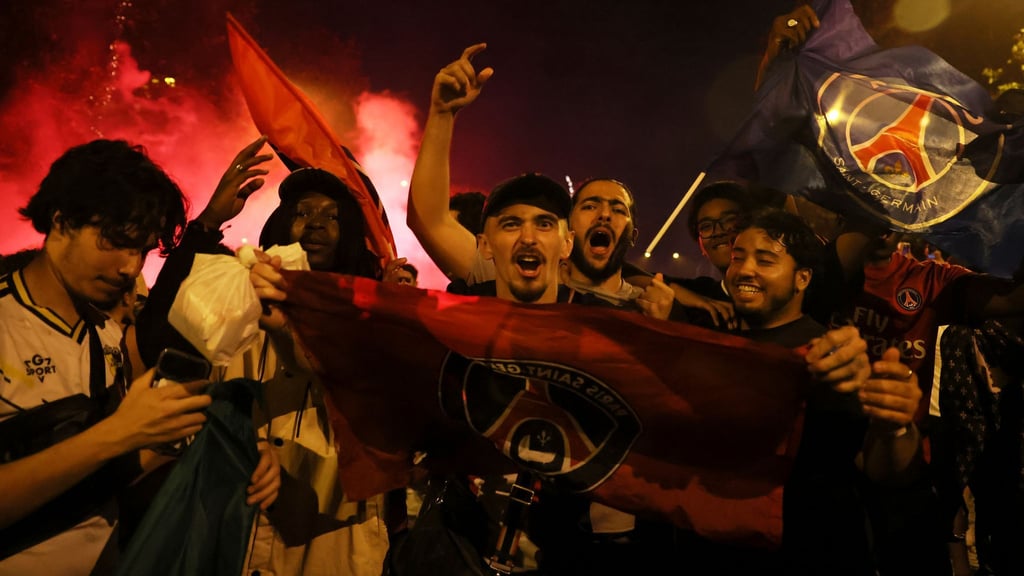 Die Polizei in Paris will zum Club-WM-Finale Ausschreitung wie nach dem Sieg von PSG in der Champions League verhindern (Archivbild).
