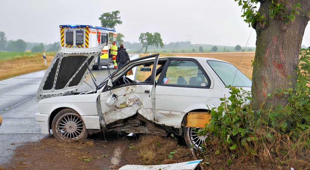 Ein Unfall ereignete sich am Sonnabendvormittag auf der Landesstraße 71 zwischen Staßfurt und Neustaßfurt.