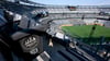 Das noch leere Metlife Stadium vor dem Finale.