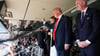 Präsident Donald Trump und First Lady Melania Trump besuchen das Endspiel der Club-WM.