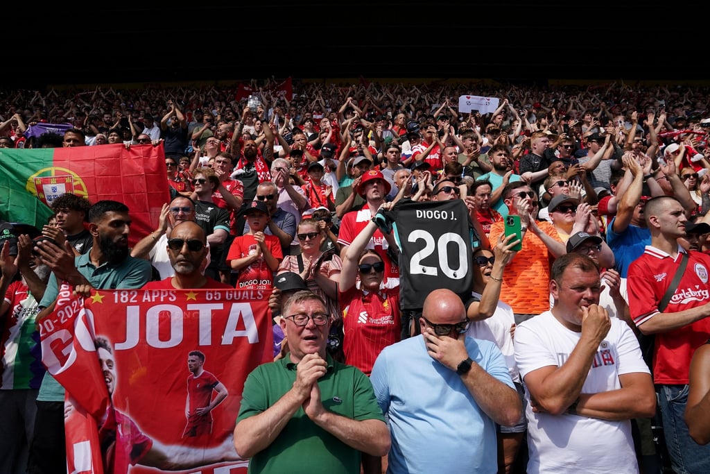 Zahlreiche Fans trauern um Diogo Jota.
