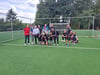 Die Soccer-Arena wurde von Vereinsmitgliedern sowie Bürgermeister Ronald Fiebelkorn (CDU), Ortsbürgermeister Kay Rogge (parteilos) und Landrat Thomas Balcerowski (CDU) eingeweiht.
