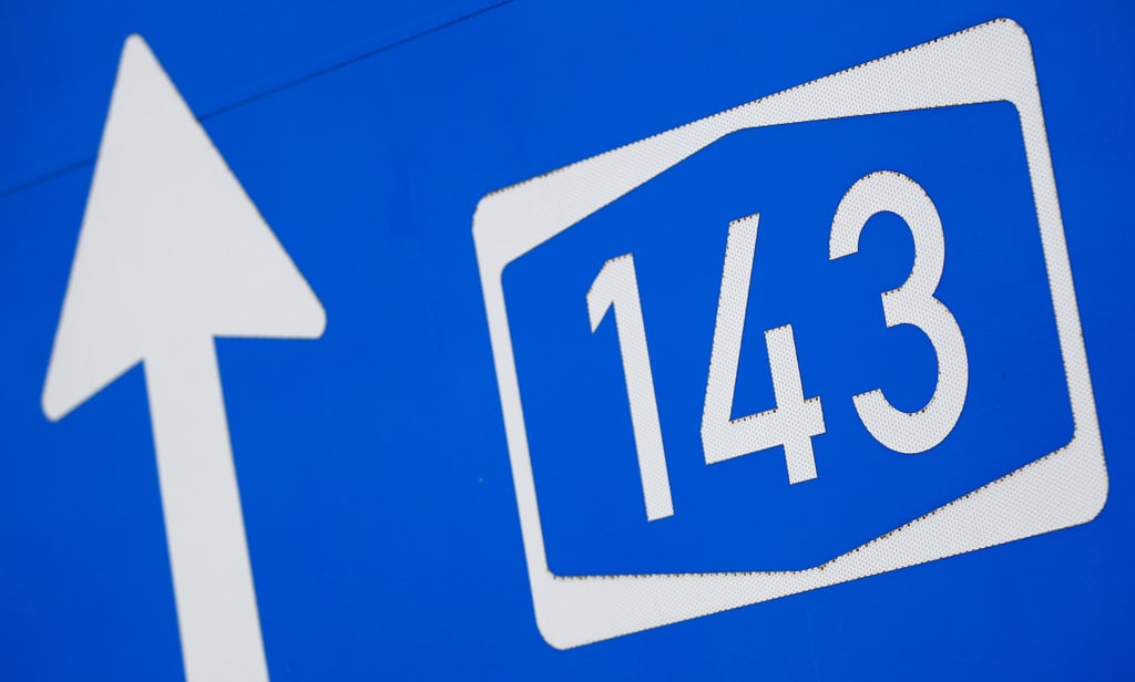 Die neue Autobahn 143 wird westlich von Halle gebaut.