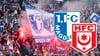 Fans vom 1. FC Magdeburg in der Avnet-Arena: Doppelbelastung des Stadions könnte zum Problem werden.