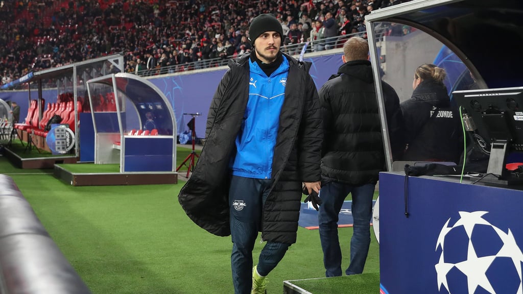 Bei RB meistens auf der Bank zu finden: Eljif Elmas.