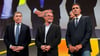 Bernard Hinault (M) gewann vor 40 Jahren als letzter Franzose die Tour.