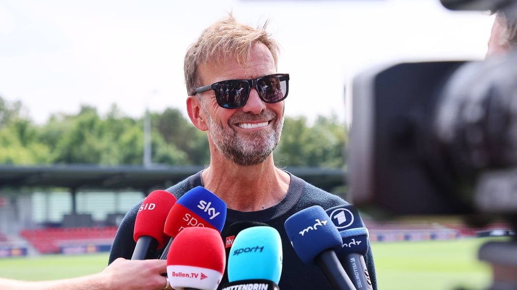 Der Spiritus Rector des RB-Fußballs: Jürgen Klopp.