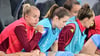 Torjägerin Lea Schüller (l.): Läuft nicht so für das deutsche EM-Team.