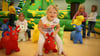 Im Hasseröder Ferienpark bei Wernigerode im Harz gibt es verschiedene Freizeit-Angebote. So wie hier, die Indoor-Spielewelt für Kinder von 1 bis 12 Jahren. 