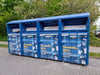 Altkleidercontainer in Köthen.