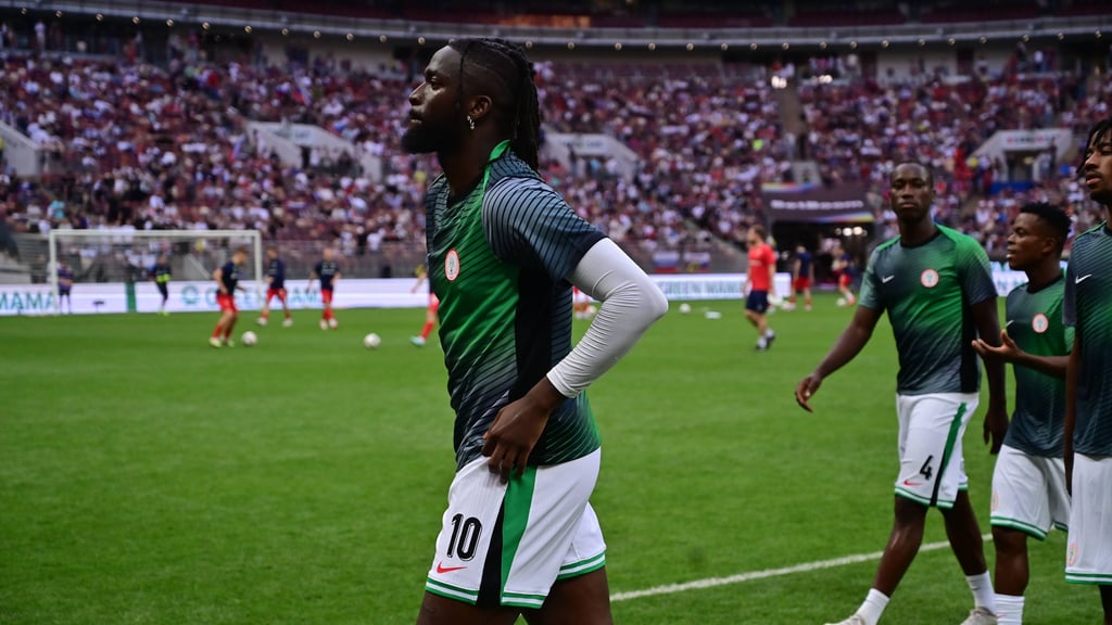 Tolu Arokodare hier im Trikot von Nigeria.