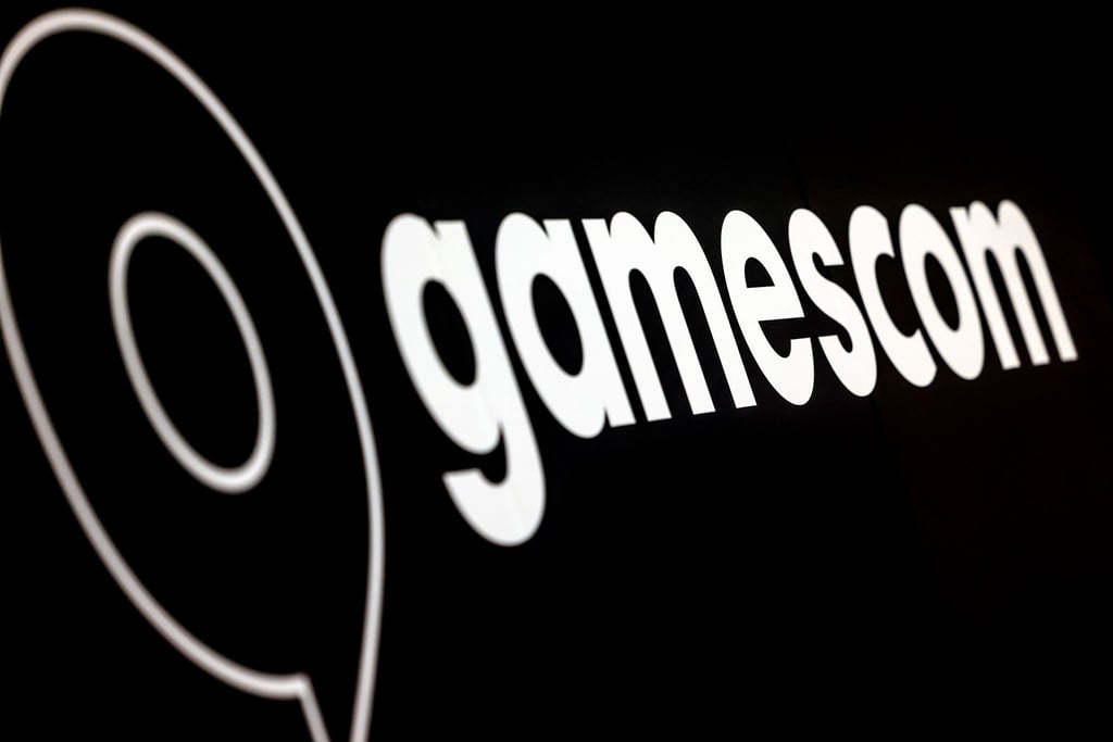 Das Logo der Gamescom - im August wird es omnipräsent sein in Köln.