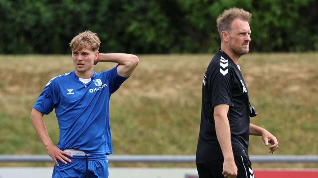 Magnus Baars ist einer der Local Player beim 1. FC Magdeburg im Team von Trainer Markus Fiedler.