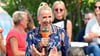 Mit "Discofoot" präsentierte Moderatorin Andrea Kiewel einen etwas anderen Fußball im ZDF-Fernsehgarten.