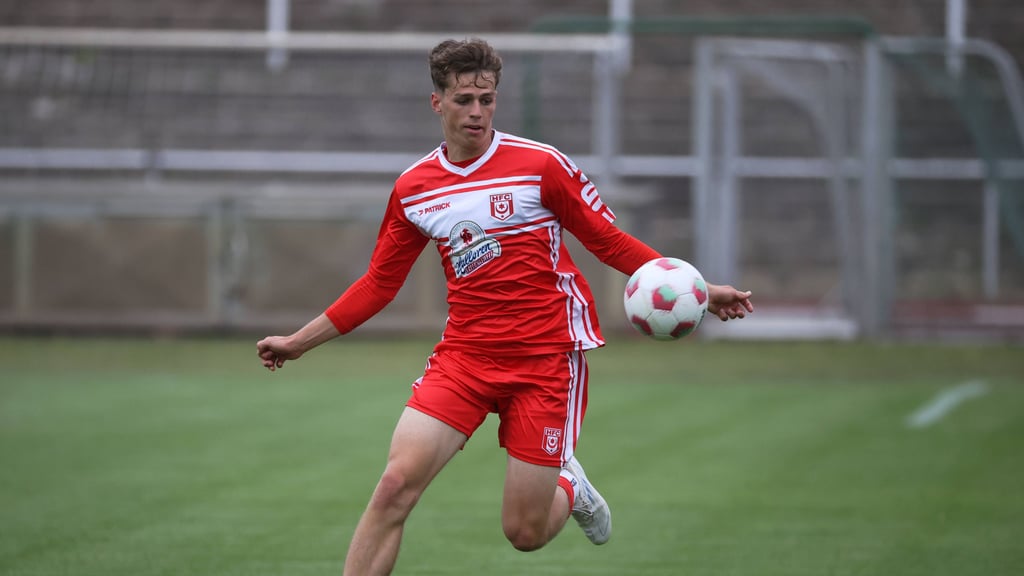 Felix Langhammer kam vom VfL Osnabrück nach Halle
