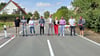 Nach dem Banddurchschnitt ist die Goethestraße in Brehna Richtung Torna auch offiziell freigegeben.