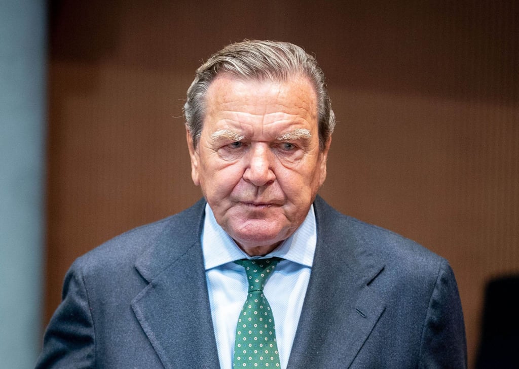 Ex-Kanzler Gerhard Schröder bietet an, per Video auszusagen. (Archivbild)