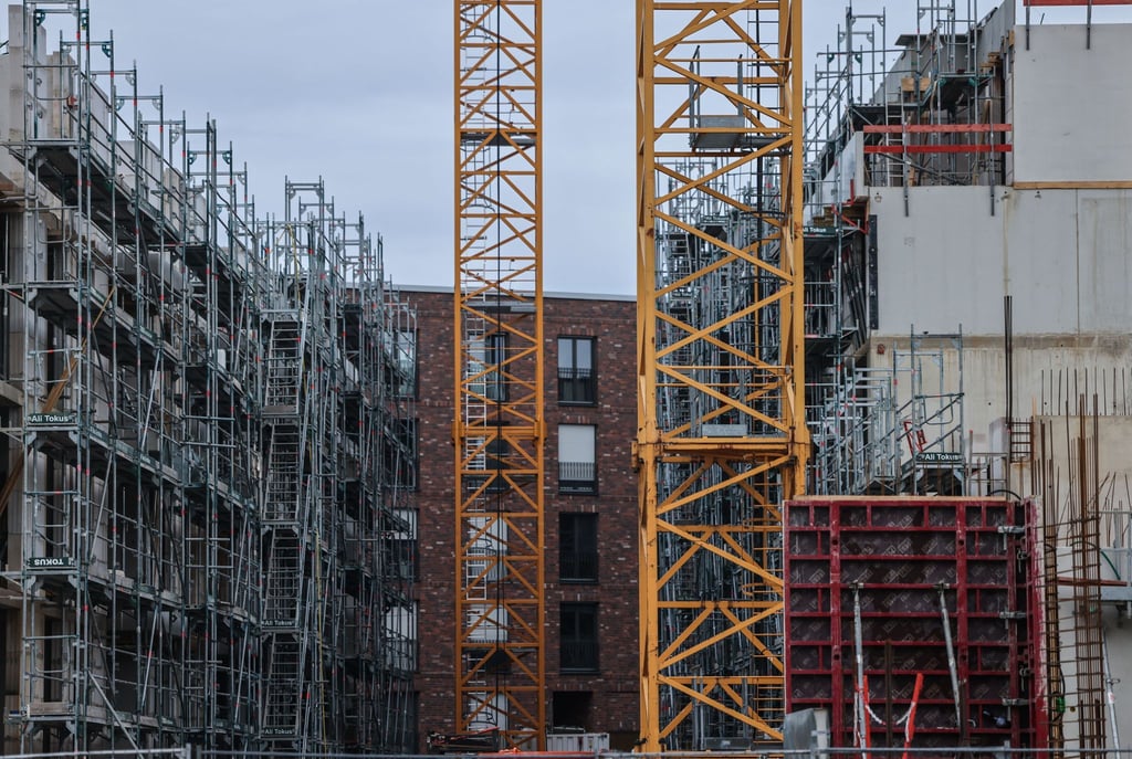 Die Wohnungsbauunternehmen in Deutschland schöpfen Hoffnung auf einer Verbesserung ihrer Lage. (Archivbild)