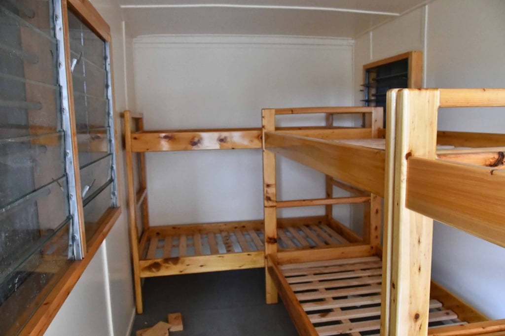 Rückzugsort Wohncontainer. In Kisumu finden Straßenkinder dank der Unterstützung aus dem Harz einen Zufluchtsort.