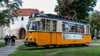 Die Naumburger Straßenbahn bekommt 211.000 Euro für neue Fahrleitungen (Archivbild)