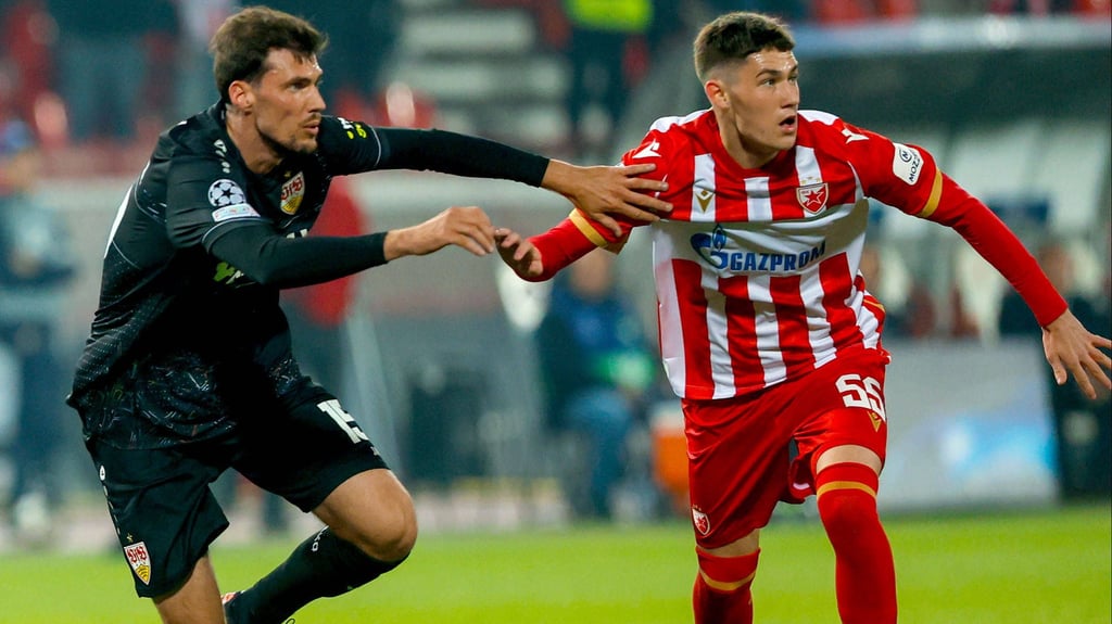 Andrija Maksimovic (r.) wechselt von Roter Stern Belgrad zu RB.