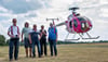Nicht nur Modellflugzeuge, sondern auch -hubschrauber, wie dieser von Klaus Brenner, heben in Rodleben ab. Aber wie lange noch?