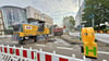 Bauarbeiten zur Sanierung der Wolfgangstraße in Dessau haben Montag begonnen. Dieser Bauabschnitt dauert bis voraussichtlich 8. August.