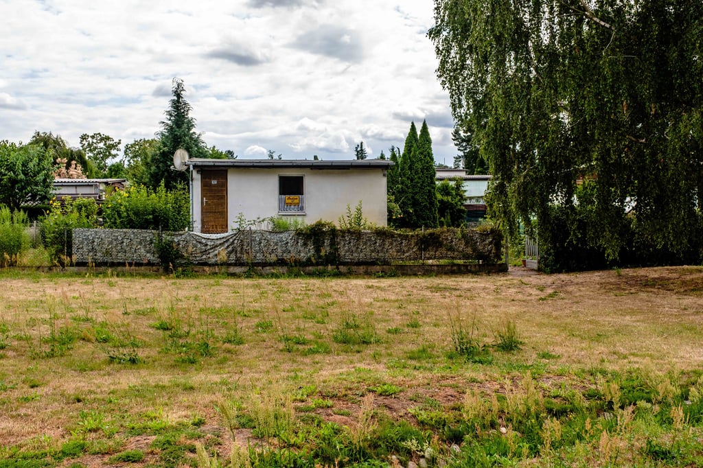 In dieser Gartenanlage ist es zu einem Polizeieinsatz gekommen.