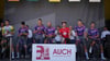 Bei der Tour de France legte das Team des tödlich verunglückten Radsportlers eine Schweigeminute ein.