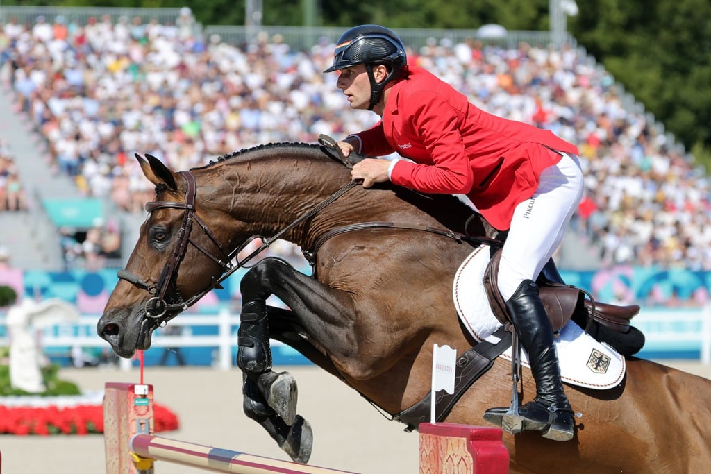 Richard Vogel reitet bei der EM United Touch.