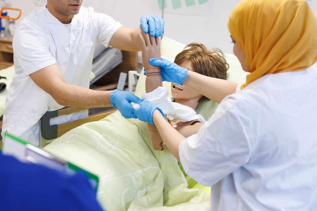 Vor allem aus dem Gesundheitsbereich, bei der Pflege und Ärzten, kamen die meisten Anträge auf Anerkennung. (Symbolbild)
