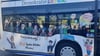 Der Demokratiebus ist wieder in Genthin unterwegs.