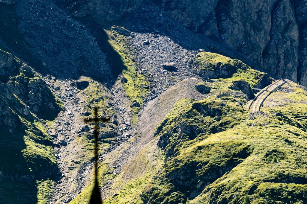 Rund 5.000 Kubikmeter Gestein haben sich nahe der Staumauer gelöst.