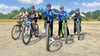 Die Schüler  Levi, Adrian, Phil, sowie Max und Lenny (v. l.) haben einen ambitionierten Wunsch.