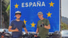 Thomas (l.) und Michael Kress veranstalten 2026 ein Bikepacking-Abenteuer ab Magdeburg. In der Vergangenheit haben sie selbst solche Touren gefahren, wie 2023 nach Barcelona.