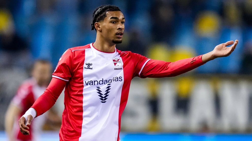 RB-Sturmtalent Yannick Eduardo, hier im Trikot von Emmen, spielt weiter in den Niederlanden.