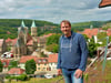Über den Dächern von Freyburg: Der aus dem sächsischen Eilenburg stammende Falk Gast engagiert sich in seiner Wahlheimat auf vielfältigste Weise. 